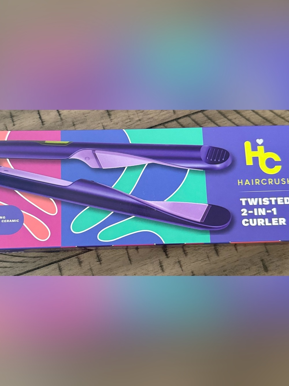 2-in-1 Twist Digital Hair Curler & Straightener  Styling Tool - Retail $130
